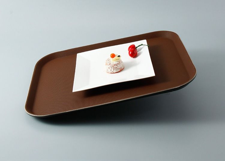 18inch A5 100% Melamine No Skid Food Serving Tray